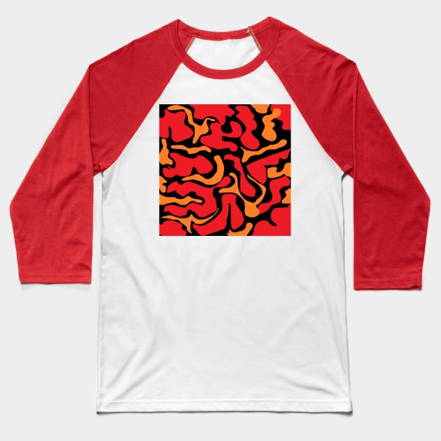 Abstracto Baseball T-Shirt by prscna